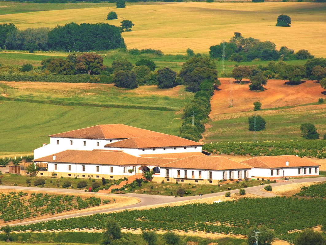 Vista aérea Bodegas Huerta de Albalá Arcos de la Frontera