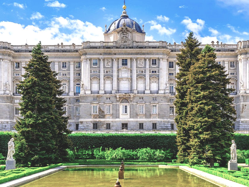 Jardines del Palacio Real de Madrid