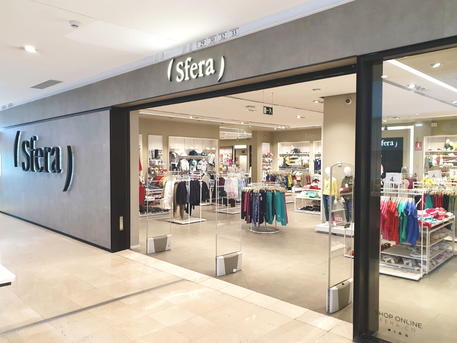 Tiendas Sfera de Sevilla