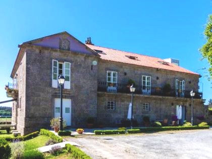 Vista exterior Pazo de Sedor