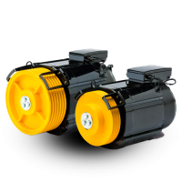 maquina de ascensor gearless duplex