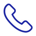 Icono de un teléfono fijo descolgado